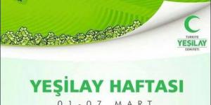 YEŞİLAY HAFTASI KUTLAMA MESAJI