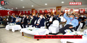 Başkan Sarı, MHP Merkez İlçe Kongresine Katıldı