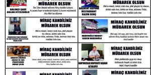 KANDİLİNİZ KUTLU OLSUN