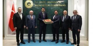 VALİ MASATLI VE BERABERİNDEKİ BÜROKRATLAR BAKAN KURUMU ZİYARET ETTİ