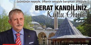 AMASYA BELEDİYE BAŞKANI MEHMET SARI’NIN KANDİL MESAJI