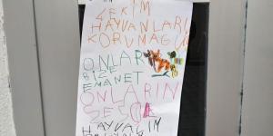 Minik Eller Resimlerle Can Dostları Hatırlattı