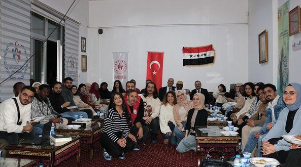 Hoş sohbetin ardından, Iraklı gençlerimiz hazırlamış olduğu kendi yöresel yemeklerini tüm katılımcılarımıza ikram etti