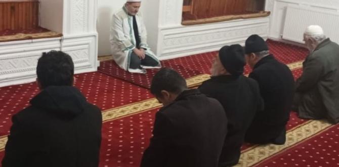 SULUOVA’DA “SABAH NAMAZI BULUŞMALARI”  DEVAM EDİYOR