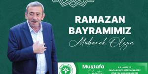 amasya pancar ekicileri koperatifi başkanı mustafa saatçinin ramazan bayramı kutlama mesajı