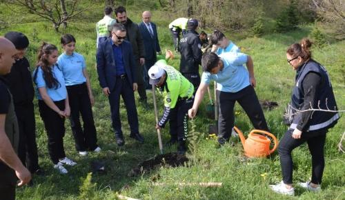 Polis Teşkilatının 180. Yılı  İçin Fidan Dikildi