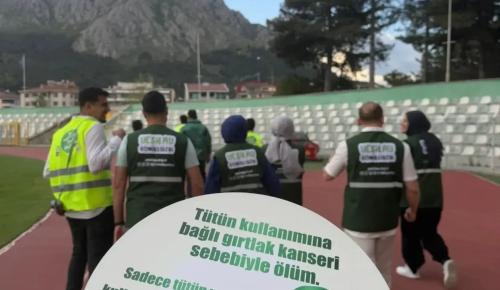 Yeşilay Amasya’dan  “Sağlık İçin Yürü” Etkinliği