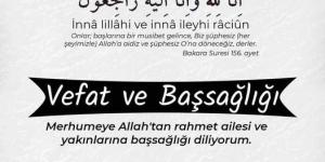 Vefat Ve Başsağlığı