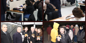 Öğrencilere Simit Çay İkramı