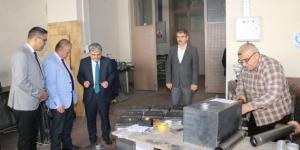 Şehit Gültekin Tırpan Mesleki ve Teknik Anadolu Lisesini ziyaret etti.