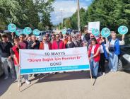 Suluova’da “Dünya Sağlık İçin Hareket Et Günü” Yürüyüşü