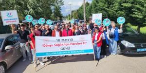 Suluova’da “Dünya Sağlık İçin Hareket Et Günü” Yürüyüşü